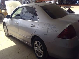 2007 HONDA ACCORD, SILVER, SE MODEL, 2.4L, VTEC, AT,    A26312